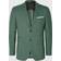 Selected Homme Slhslim-Oasis Linen Blz Noos Kavajer Grön