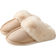 Shein New Thick Woolen Home Slippers, Men's And Women's Warm And Comfortable Anti-Slip Indoor Slippers With Closed Toes