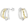 Swarovski Hyperbola Multi Coloured Earrings - Metaalafwerking