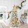 The Holiday Aisle Guillema Pre-Lit Lighted White/Green Christmas Tree 90"