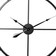 Home ESPRIT S3055812 Black Väggklocka 100cm