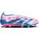 adidas Predator Elite Laceless FG - Cloud White/Solar Blue/Solar Pink