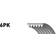 Gates Multirem G-Force WorkHorse 6PK1853XS