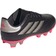 Adidas Kid's Copa Pure 2 Club FG - Aurora Black/Platinum Metallic/Turbo