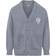 Sixth June Pinned Heart Cardigan - Grey