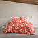 Marimekko Unikko Duvet Cover White, Green, Orange (233.7x223.5cm)