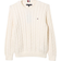 Tommy Hilfiger Boy's Cable Knit Crew Neck Jumper - Ivory Petal (KB0KB09418Z00)