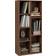 Homcom Modern Cabinet for Home Office Walnut Book Shelf 106cm