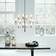 Herstal Manola Chrome Pendant Lamp 60cm