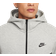 Nike Tech Men's Full Zip Windrunner Hoodie - Dark Grey Heather/Black