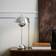 &Tradition FlowerPot VP3 Chrome Bordslampa 50cm