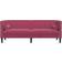 vidaXL 372697 Wine Red Sofa 194cm 3 personers