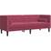 vidaXL 372697 Wine Red Soffa 194cm 3-sits