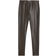 H&M Women's Coated Crease-front Leggings - Dark Brown