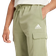 Adidas Essentials Fleece Regular Tapered Cargo Joggers - Tent Green