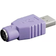 MicroConnect USB A - Mini-DIN 6 (PS/2) Adapter M-F