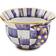 Mackenzie-Childs Plum Check Tea Cup 6fl oz