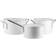 Eva Solo Trio White Line Cookware Set 3 Parts