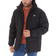 Trespass Men's Farsley Padded Hooded Waterproof Jacket - Black