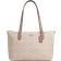 Coach Gallery Tote Bag In Signature Canvas - Silver/Sand/Taupe