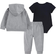 Nike Futura Hoodie Bodysuit & Joggers Set - Carbon Heather (56I553-GEH)