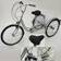 Futchoy 24 Inch 6 Gear Adult Tricycle With Shopping Basket Silver