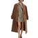 H&M Shoulder Pad Dress - Beige/Leopard Pattern