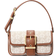 Michael Kors Colby Extra Small Empire Monogram Shoulder Bag - Vanilla/Luggage