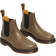 Dr. Martens 2976 Carrara Leather Chelsea Boots - Olive Green