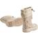 Wheat Thermal Rubber Boot - Rose Flowers