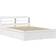 vidaXL Solid Wood Bed with Headboard 145x209cm