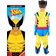 Rubies Kid's Wolverine Classic Costume