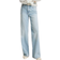 River Island High Waisted Wide Leg Jeans - Light Blue