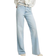 River Island High Waisted Wide Leg Jeans - Light Blue