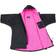 Dryrobe Junior Advance Short Sleeve Change Robe V3 - Black/Pink