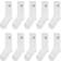 New Balance Performance Cushion Crew Socks 10-pack - White