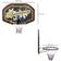 Sportnow Wall Mounted Mini Basketball Hoop and Net