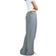 H&M Wide Elegant Trousers - Grey Melange