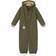 Mini A Ture Kid's Mat Wanni Fleece Lined Snowsuit - Olive Night