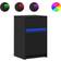 vidaXL 852000 Black Sengebord 34x38cm