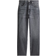 H&M Slim Straight High Ankle Jeans - Dark Grey