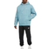 Nike Solo Swoosh Men's Fleece Pullover Hoodie - Denim Turquoise/White