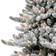 The Holiday Aisle Lighted Spruce Green/White Christmas Tree 90"