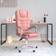 vidaXL 349671 Pink Kontorsstol 122cm
