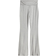 H&M Flared Jersey Pants - Light Gray Mottled