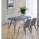 Hallowood Furniture Cullompton Grey Dining Set 85x120cm 5pcs