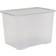Wham Crystal Tint Grey Storage Box 80L