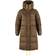 Fjällräven Women's Expedition Long Down Parka - Dark Oak