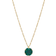 Guldfynd Necklace - Gold/Emerald