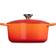 Le Creuset Volcanic Signature Cast Iron Round med låg 24cm